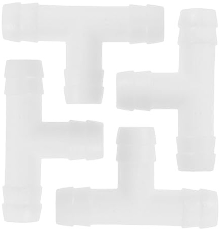 CHILDWEET 4 Piezas Adaptador de Desagüe para Aire Acondicionado Conector de Tubería de Agua de Condensado con Triple Salida para Split y Ventiladores Portátiles