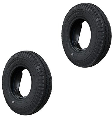 2 Set Decke Reifen und Schlauch 4.80/4.00-8 KENDA Anhängerreifen DDR-HPAnhänger