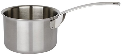 Piazza Effepi 3-ply Mini pot 1 handle steel 10 x 6.5 cm - 40 cl Cod. 110510