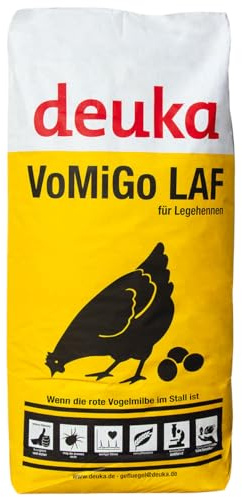 Deuka VoMiGo Legehennen Alleinfutter Mehl 25kg Legemehl geg. Vogelmilbe