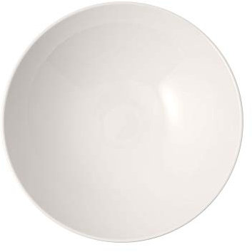 Villeroy & Boch - Iconic Ciotola, ciotola minimalista per insalate fresche, porcellana premium, adatta per lavastoviglie, bianca, 1 l