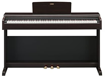 Yamaha ARIUS YDP-145 Piano Numérique - Piano d'Intérieur Moderne et meuble pour Amateurs, Jouabilité de Piano Acoustique Authentique, en Bois de Rose