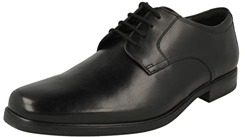Clarks Howard Walk Mens Black Leather, 7
