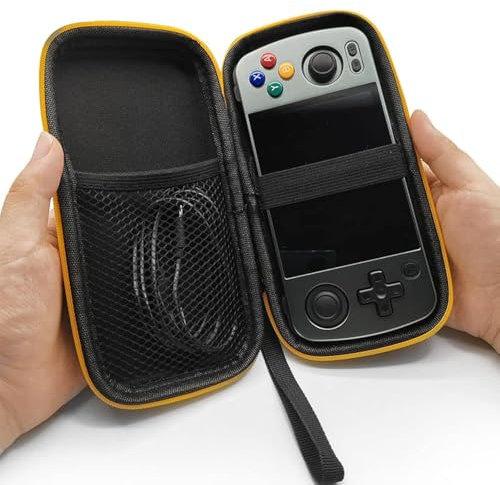 CBDYWVR EVA Hard Case for RG405M/RG40XX H/RG35XX H Handheld Game Console, Case Only (Black)