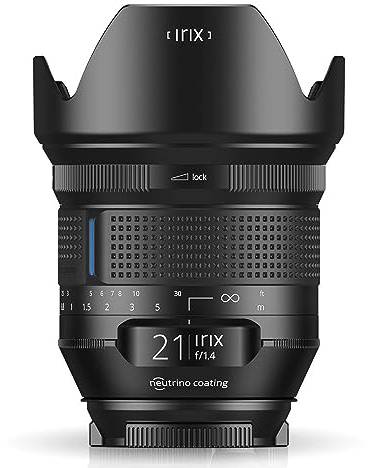 Irix 21 mm f/1,4 vidvinkelobjektiv trollslända för Canon EF