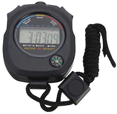 1 unids Digital Cronómetro Temporizador Profesional Multifunción Stop Timer Deportes Running Reloj Ha Cronógrafo Entrenamiento D8Q8 al aire libre
