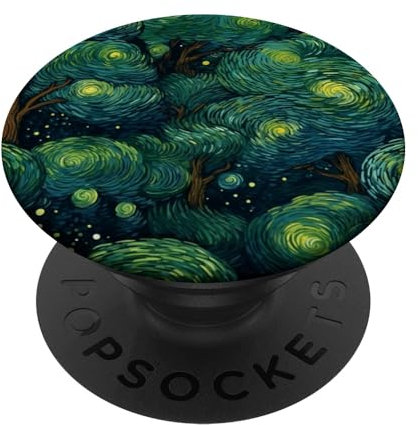 Yew Tree Starry Night PopSockets Swappable PopGrip