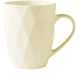 Birra particolari Tazze da caffè con copertina rigida Tazze isolanti con manico grande for caffè, tè, latte, latte, regalo, microonde, lavabili in lavastoviglie Bicchieri da birra ( Color : White )
