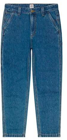 Lee Jeans da Uomo Carpenter, vestibilità Rilassata, Gamba conica, Mid Shade, 46 IT (32W/32L)