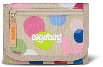 ergobag Brustbeutel | Für Kinder mit Kleingeldfach, Sichtfenster, Klettverschluss und Umhängeband, ideal für Ausflüge, Schule und unterwegs