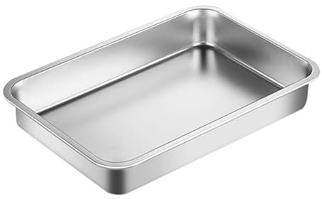 GRADENEVE Cuadrada Para Buffet Acero Inoxidable Para Autoservicio y Comida Rápida