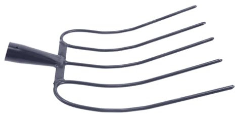 IWOWHERO Attrezzo Agricolo Per Esterni Forcone Per Letame Forcone Versatile Attrezzi Agricoli