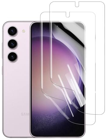 HYVICYROT Pellicola Idrogel Protettiva per Samsung Galaxy S22/S23, 2 Pezzi HD Trasparente Morbido TPU Protezioni Schermo [Non Vetro Temperato]