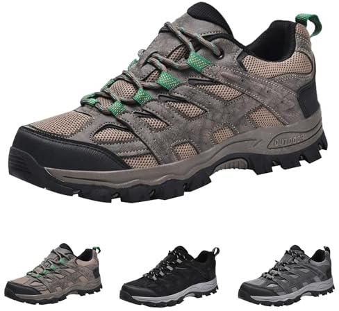 Chaussures de randonnée pour homme - Chaussures de trekking - Chaussures de randonnée confortables - Chaussures d'extérieur imperméables - Chaussures de randonnée - Chaussures d'escalade - Chaussures