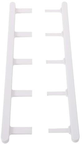 UTHCLO Support Mural Adhésif pour Capsules de Café en Plastique Rangement Vertical Compact pour Placard Organiseur Pratique pour Coin Café à la Maison Bureau Porte-Capsules Solide et