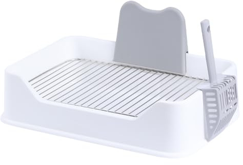 Urinoir pour chiens en intérieur – Toilette dresseur pour animaux de compagnie amovible | Support pour chiffons absorbants canins, pour nettoyage et entretien à la maison ou au bureau