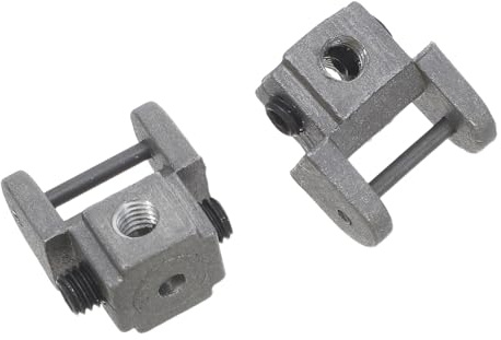 Zerodeko Paire de Pinces Métalliques pour Lames de Scie à Chantourner, Accessoire en Métal Haute Résistance, Design Ergonomique, Stabilité Optimale pour Atelier Professionnel