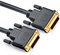 deleyCON 1m DVI para DVI Cable 24+1 - DVI-D Dual Link - HDTV 1080p Full HD 3D Ready - Cable Adaptador Cable de Monitor con Núcleo de Ferrita - Negro