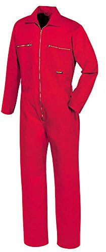 teXXor Overall Basic, Arbeitsoverall Anzug rot 44, 8043