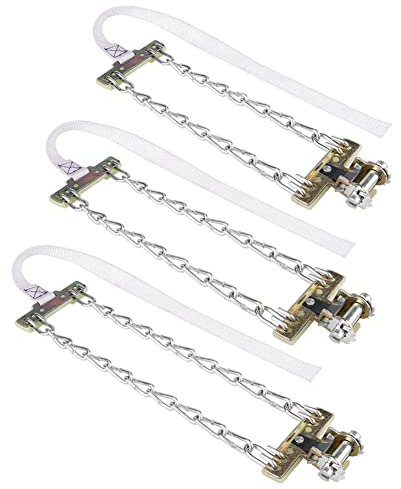 Anfahrhilfe-Auto Schneekette Autokette Rutschfeste Reifen Schneekette 3Pcs 205-225Mm Anti Rutsch Schlamm Eis Schnee Reifenkette Winter Sicherheitsreifen Gürtel Für Auto Lkw Suv
