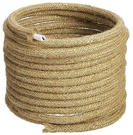GreenSun Textilkabel 2 adrig Lampenkabel - 20M Textilkabel Elektrokabel Kabel 2 adrig Elektrische Leitungen Lampenkabel Textil für DIY Hängelampe | Elektrokabel Kabel 2 adrig Elektrische Leitungen Lampenkabel Textil für DIY Stehleuchten Tischleuchten, vintage Kronleuchte