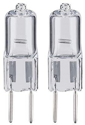 Paulmann 83153 Halogen Lampe Niedervolthalogen Stiftsockel 2er Set GY6,35 Warmweiß 2x38 Watt dimmbar Klar 2900K GY6,35