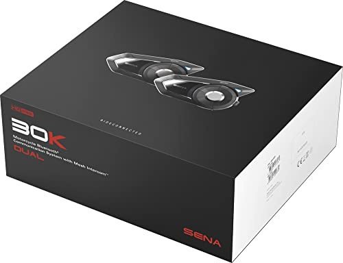 Sena Système de communication Bluetooth 30K avec haut-parleurs HD - Lot de 2