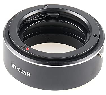 Hersmay MD auf EOS RF Objektivad Apter Ring für Minolta MD Objektiv, kompatibel mit Canon EOS R RP R5 R6 RF Mount spiegellose Kamera