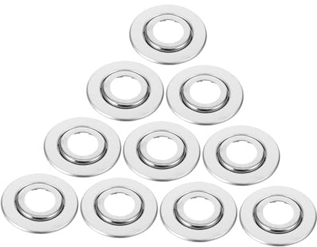 DOITOOL 10stücke Abdeckplatte Für Wandmontage-sprinkler Ersatz-rosettendeckel Runde Rosetten-abdeckung Schutz Für Sprinklerkopf Flansch Für Sprinkleranlage