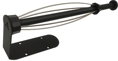 Küchenrollenhalter Schwarz,Yiyifor Küchenrollenhalter mit Dämpfungseffekt,Einhand Bedienbarer Küchenrollenhalter,Küchenrollenhalter Edelstahl,für Küche,Bad