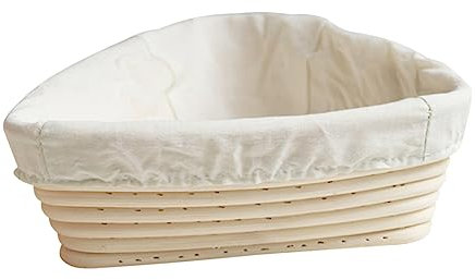 BEBEMOKO 2piezas Cesta De Fermentación Triangular De Funda Para Panadería Casa Accesorio Para Masas y Panes Artesanales
