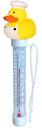 Schwimmende Badethermometer - Cartoon Wasserthermomometer, Pool-Thermometer, Leicht lesbarer Badethermograph | Schnelle Temperaturmessung mit wasserdichtem Design, Spaß Andform Thermometer Perfekt