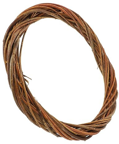 Cabilock Couronne Tissée en Osier, Matériel De Fabrication De Couronne De Bricolage, Fabricant De Couronne De Noël, Matériel De Bricolage