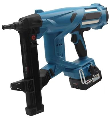 Cloueuse pneumatique pour charpente DCCN40 Pistolet À Ongles Électrique En Acier Pistolet À Ongles En Acier Pistolet À Ongles En Acier Rechargeable Porte Et Fenêtre Cloueur Pistolet À Ongles 20V/4Ah 1
