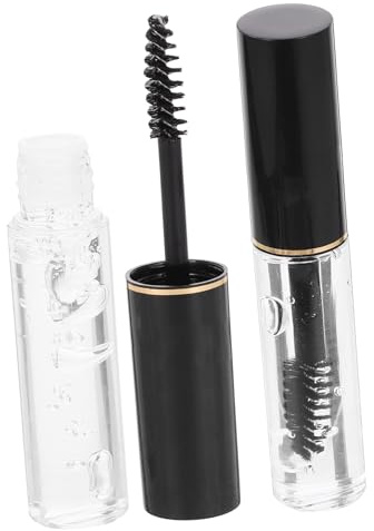 ARTSEWPLY 2 piezas Gel Fijador de Cejas Transparente Fijador de Cejas Incoloro Duradero con Pincel Delicado Gel de Peinado para Natural y Volumen Pack