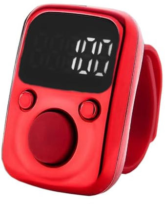Clicker Counter – Wasserdichtes Smart-Finger-Gerät, tragbare Tally-Ausrüstung für Sportveranstaltungen, Schulaktivitäten | Team-Training, digitale Hand, elektronische Leichtathletik, Rundenzählung, Qu