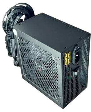 Jazuaiao 550W / 650W / 750W Mining Power Supply Unit with Cooling Fan 8Pin for Computer Graphics Component Mining Machine Metal Case Gaming Power Supply