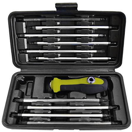 ESTUCHE DE DESTORNILLADORES CON MANGO INTERCAMBIABLE 20 EN 1