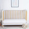 Sheet Story Cot Bed Mattress Protector Waterproof - 140x70cm Size - Hypoallergenic, Super Soft, Terry Bamboo Fabric - Mattress Protector Cot Bed - White