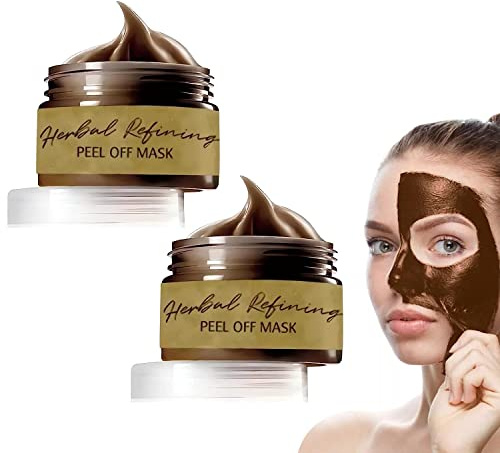 Masque Peel-Off Affinant Pro-Herbal, Masques nettoyants anti-points noirs 80 ml, Masque nettoyant en profondeur, Masque Peel Off pour les points noirs et les pores (2)