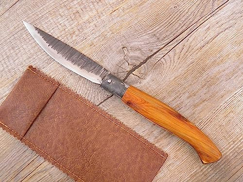 Generico Coltello Artigianale SARDO 27 CM ARBURESA PATTADA Manico in Legno di GINEPRO sardo da Art 2