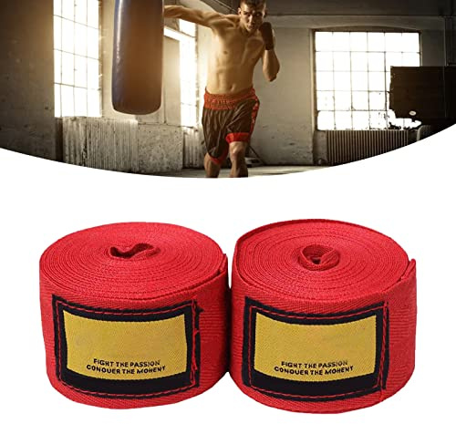 Fabater Boxbandagen, 2 Stück Baumwoll-Boxbandagen, Ideal für Thai-Boxen