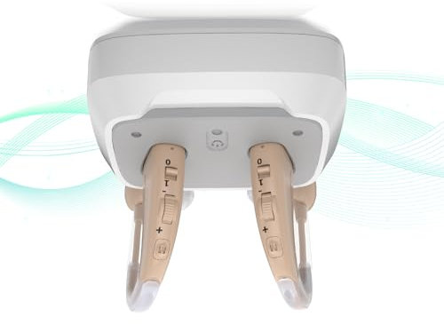 Delmicure Wireless Soundgerät mit intelligenter Geräuschunterdrückung, 4 Modi und einstellbarer Lautstärke, Packung mit 2 Einheiten