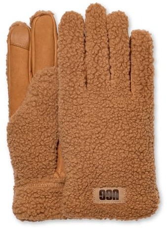 UGG Fluff-Handschuh für Herren, Kastanie, X-Large