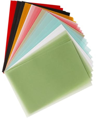 Generic 100pcs Tracing Paper Sheets Vellum Inkjet Printer Compatible Smooth Translucent Craft Paper