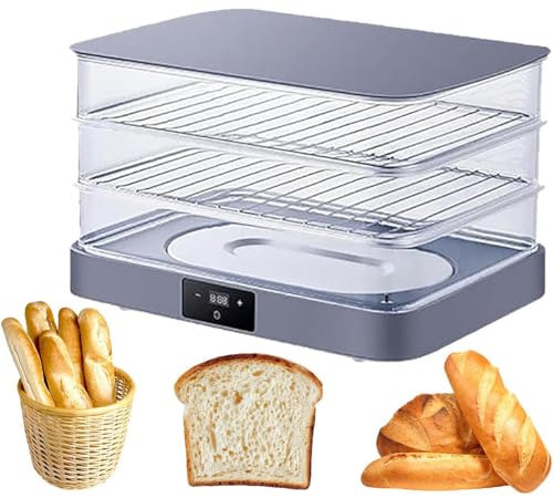 Macchina Elettrica per Lievitazione impasto - Scatola per Lievitazione Pane 40L Con Temperatura Regolabile, Controllo Del Tempo E Umidità per Una Fermentazione Uniforme - Perfetta per L'uso Domestico