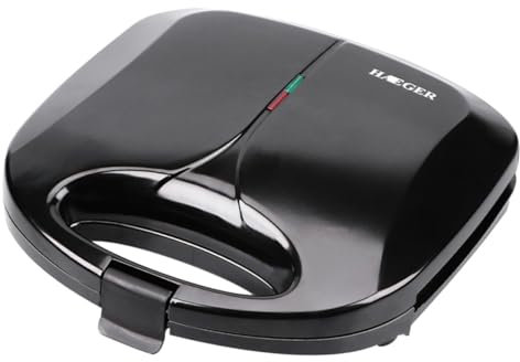 ABOOFAN Máquina de Desayuno Mini Waflera para Hacer Gofres Sandwichera Pequeña Hogar Bandeja para Hornear para Desayunos Rápidos