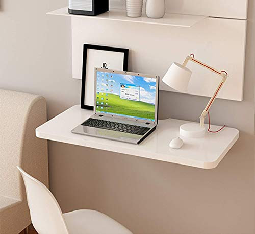 FHSLKXIM Wandklapptisch, Wandmontierter Computertisch, Schreibtisch, Küchentisch, Platzsparend, Mehrfach, 120 cm * 50 Cm/47 * 20 Zoll,120Cm*30Cm/4712In