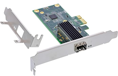 InLine Gigabit Netzwerkkarte mit SFP-Port & PCIe x1 für Glasfaser, 51129A