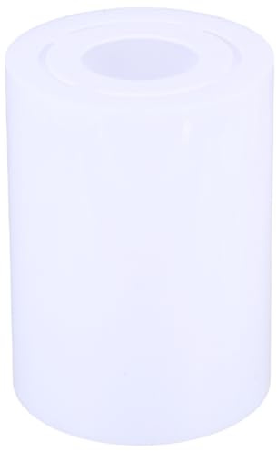 HOMSFOU Lampenschirm Für Stehlampen Zylindrischer Weißer Lampenschirm Mit E27-Fassung Milchweißer Schirm Reduziert Blendung Für Wohnzimmer Schlafzimmer Esszimmer 13.00 X 9.50 X 9.50 cm
